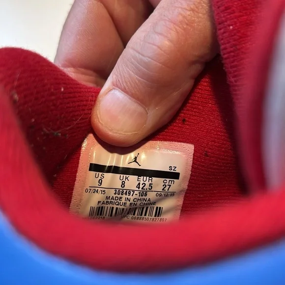 Custom Nike Jordan 4 - Houston Oilers display picture 1